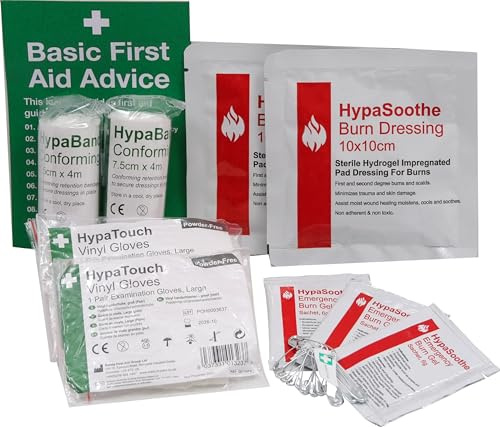 Safety First Aid Group R573 Burn Stop Burns Kit Refill, Small