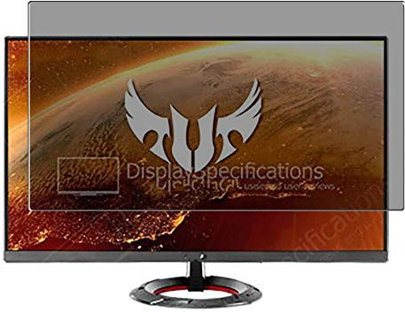 Vaxson TPU Pellicola Privacy, compatibile con Asus TUF Gaming VG279Q1R 27 Display Monitor, Screen Protector Film Filtro Privacy [ Non Vetro Temperato ]