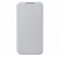 Samsung LED View Smartphone Cover EF-NS901 für Galaxy S22, Handy-Hülle, LED-Anzeige, Kartenhalterung, Hellgrau