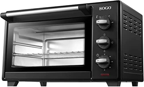 RKYRRKI Countertop Oven, Silver, Tact Premium Convection Halogen Oven, Ideal for Roasting, Baking