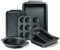 RIOVARM Granit Antihaft Backformen Set 7 PCS-Backformen-Sets Backbleche für Backofen Backen Set Backblech Kuchenform Laib Pfanne Brotbackform Muffinform Cupcake-Blech Bratpfanne Bäckereibedarf