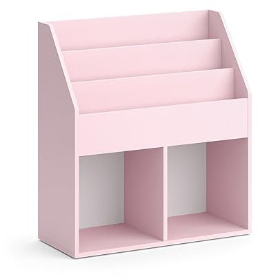 Vicco libreria bambini Luigi, rosa, 72 x 79 cm Senza box pieghevole