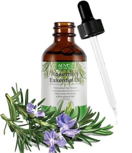 P-Beauty Rosmarinöl | Ätherisches Öl für Haarwachstum | Haar-und Hautpflege | Bio & Vegan | Reine Qualität | Ideal für Kopfhaut & Haar | auch für Bäder und Massage geeignet | 60ml