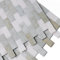M MOFIT 3d Metro Mosaik Fliesen Selbstklebend Steinoptik Matte,Fliesenaufkleber Marmor Optik Ziegel Fliesen Wand Aufkleber (Grauer Rost,10 Stücke)