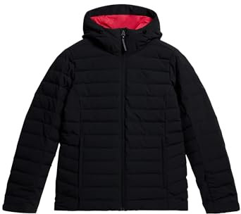 J.Lindeberg W Thermic Down Jacket Schwarz - Daunen Stylische warme Damen Daunen Skijacke, Größe S - Farbe Black