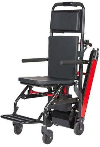 Salvaescaleras Portátil,Silla De Ruedas Eléctrica Plegable,Elevador De Silla De Ruedas Eléctrico Para Subir Escaleras,Carretilla Para Silla De Ruedas Con Escalera Para Subir A