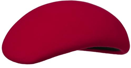 Seeberger Claudette Filzhut Anlasshut Damenhut Wollfilzhut Damen - Herbst Sommer Frühjahr Winter Frühling-Sommer Herbst-Winter - One Size rot