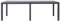 Gartentisch Braun 220 x 90 x 72 cm Kunststoff Rattan-Optik,45609