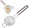 Egg Separator,Egg Separator Egg Yolk White Divider,Stainless Steel Egg Yolk Separator Tool,Extended Handle Egg Separators Tool,for Home Kitchens,Pastry Shops,Dessert Shops,Bakeries