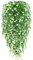 Yueshop 4PCS Artificial Hanging Flowers, UV-Resistant Artificial Hanging Plants Flowers Bouquet Outdoor Indoor Fake Hanging Plant Artificial Flowers for Home Garden Wedding Decor (White)