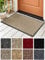 Carpet Diem Prestige Schmutzfangmatte schön und haltbar, Premium Fußmatte innen & außen - Sauberlaufmatte für Eingangsbereich, Flur & Haustür - Taupe 80x120 cm