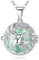 CELESTIA Colibri Pendentif Bola Grossesse Original Collier Bola de Grossesse Argent Longue Collier pour Femme Enceinte Bijoux Cadeau Future Maman