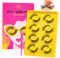 Self Adhesive Eyelashes Lash Clusters 8 Pairs Reusable Adhesive Eyelashes,No Glue Needed,No Sticky Residue Lashes with Tweezers for Diy Lashes Extension at Home by WLFRHD(Bow,D-Mix10-18mm Kit)