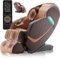 MeitFith Massagesessel Ganzkörper: Zero Gravity Massage Stühle 3D Shiatsu massagesessel mit wärmefunktion, braun