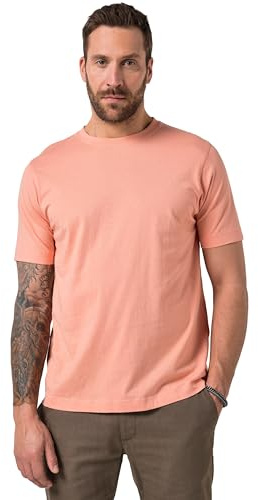 JP 1880 Herren T-Shirt, Basic, Rundhals, Gekämmte Baumwolle T-Shirt 1/2 (1er Pack)