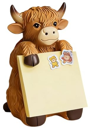 Simpático dispensador de notas adhesivas, portafolios memo con de oficina – Portanotas con simpático animaletto, para oficina, casa, estudio, escuela, universidad, estudiantes, trabajadores y adultos