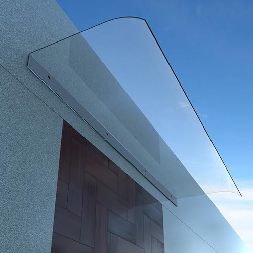 1 mm Placas de Policarbonato Plancha de Policarbonato Metacrilato a Medida Alta Tenacidad para Invernaderos Cocheras y Cubiertas de Iluminación(100x600cm/3.3x19.7ft)