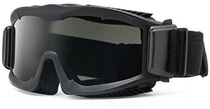 EnzoDate Militärisch Alpha Ballistisch Schutzbrille Taktische Sonnenbrille Airsoft CS Paintball Brille (Schwarz)