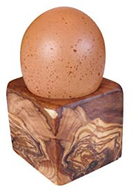 D.O.M. Die Olivenholz Manufaktur 'D.O.M. Coquetier Cube en Bois d'olivier