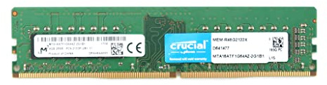 micron 8 GB 2Rx8 DDR4 PC4 – 2133p-ubb mta16atf1g64az-2g1b1 desktop memoria RAM
