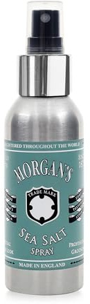 Morgan's Pomade Sea Salt Spray, Salt Water Hair Styling Spray, Medium to Light Hold and Flexible Hold, Adds Texture and Volume to Any Hairstyle 100ml