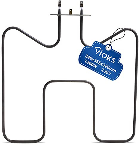 VIOKS Heizspirale Backofen Heizelement Unterhitze Heizelement Ersatz für Candy 49023149 Heizung Backofen/Heizelement Unterhitze 1300W 230V für Herd mit Backofen/Herd Backofen Kombination