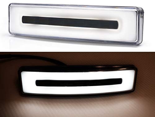 ES 2 x Frontpositionsbeleuchtung weiß LED Dachkabinenmarkierung für SCANIA 24V E-Prüfzeichen