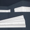 Marbet Deckenleisten weiß Sparpaket aus Styropor EPS - Stuckleisten gemustert, im traditionellen Design - (30 Meter B-17) Styroporprofil Winkelprofil Wandprofil