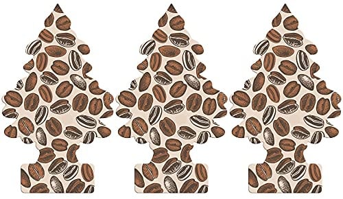 Little Trees Air Freshener Tree LTZ089 Cafe Fragrance For Car Home Boat Caravan - Triple Pack