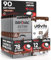 90 Hearing Aid Batteries Size 312 (Brown) PR41 Zinc-Air with Sound Fusion Technology - 90 Batteries: 78 Rayovac + 12 Udivita