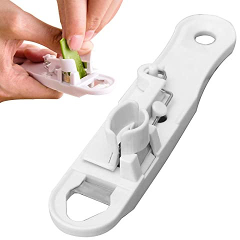 Herramienta frijol ver| Cortador portátil para judías verdes - Cortador verduras blanco, herramienta cocina, cortador verduras funcional, removedor, pelador para judías