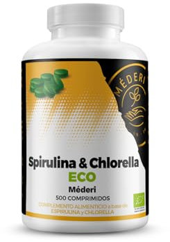 Spirulina & Chlorella Eco Mederi (500 comprimidos)
