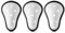 MiOYOOW 3PCS Protective Athletic Cup, Erwachsene Baseball Cup Männer Sportfans Herren Jockstrap Bauchschutz für Baseball Fußball Basketball Kampfsport Boxen