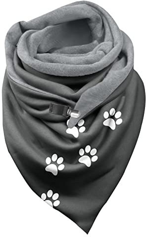 Schal Damen Dreiecksschal Dreieckstuch Warmee Herbstschal Winterschal Herbstschal Halstücher Cape Mit Knöpfen Weich Dreieckstuch Scarf Lätzchen