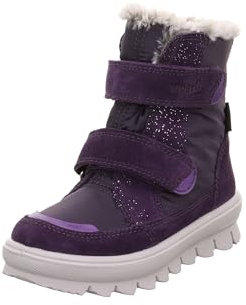 Superfit Flavia Gore-tex - Imbottitura Calda, Stivali da neve Bambine e ragazze, Lilla 8500, 25 EU Larga