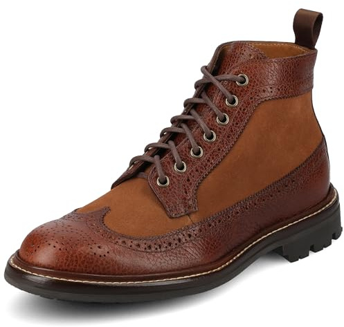 TAFT The Boston Longwing Boot in Whiskey