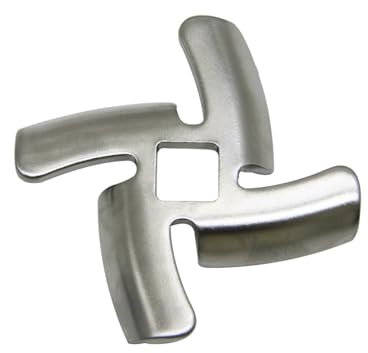 VYUHAksZ 1 stück Fleischwolf Messer #5 Fleischwolf Klinge Ersatz for Supra for MGS- for MGS-1400 1402T 1650 1801T 1902 2000 Küchengerät Teile