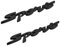 2 Paar Auto Aufkleber für Lada Largus Vesta SW Cross Largus, Auto Haube Aufkleber Autoseitentür Karosserie Aufkleber Auto Karosserie Stoßstange Autoaufkleber Auto Sticker,A-Black