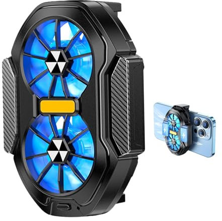 LearnLyrics Enfriador Móvil, Enfriador de Teléfono Portátil, Refrigerador de Teléfono Móvil Refrigerador de Refrigeración Rápida, Ventilador [Video Game] [Video Game]