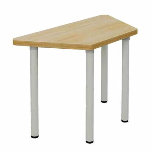 HOLGVE Kleiner Konferenztisch, Bürocomputertisch Mit Spleißfunktion, Trapezförmiger Besprechungstisch, Schulungsseminartisch In Mehreren Größen(31.4x13.3x29.5in/80x34x75cm)