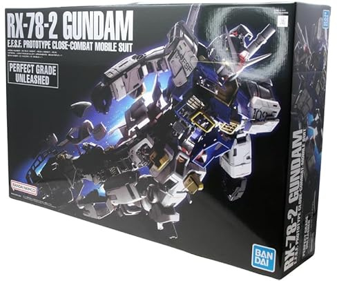 BANDAI NAMCO Entertainment Perfect Grade 1:60 Unleashed RX-78-2 Gundam Modellbausatz, Modellbau