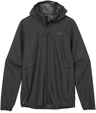 Rab Windgather Hoody, L, Black BLK