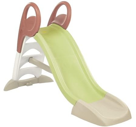 Smoby Life KS Toboggan avec Minimum 38% de Recyclage – Grand Toboggan avec raccord d'eau, 1,50 m de Long, avec Bec antidérapant, entretoise, pour Enfants à partir de 2 Ans