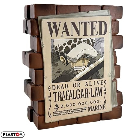 Plastoy One Piece Spardose „Wanted” Trafalgar D. Water Law - PVC - 16 cm