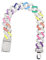 PACKOVE Herren-diamantarmband 12 Mm Strass Regenbogen-armband für Papa