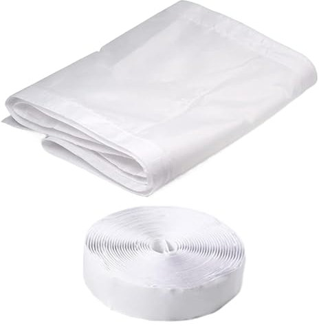 Kit de sellado de puerta de aire acondicionado portátil, kit de sellado para puerta corredera, kit resistente a la intemperie para puertas correderas, cubierta de ventilación de CA