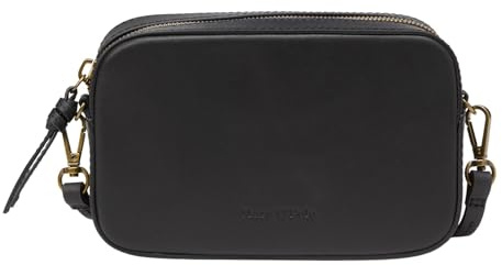 Marc O'Polo Leder Umhängetasche Liana Crossbody Bag Black schwarz