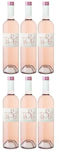 Domaine Tropez Tropez Rosé Roséwein trocken Côtes de Provence AOC Frankreich inkl. FeinWert E-Book (6 x 0,75l)