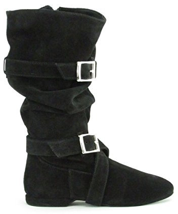 Rumpf West Coast Swing Stiefel, Nubuk, Chromledersohle