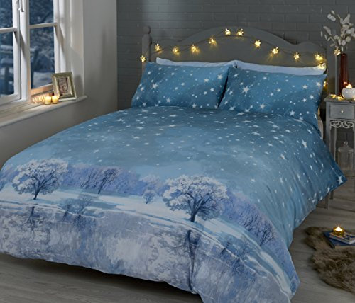 Rapport Starry Nights Bettbezug-Set, Ice, King Size